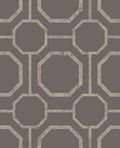 Sashiko Taupe Wallpaper