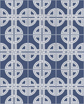 Asian Lattice Sky Wallpaper