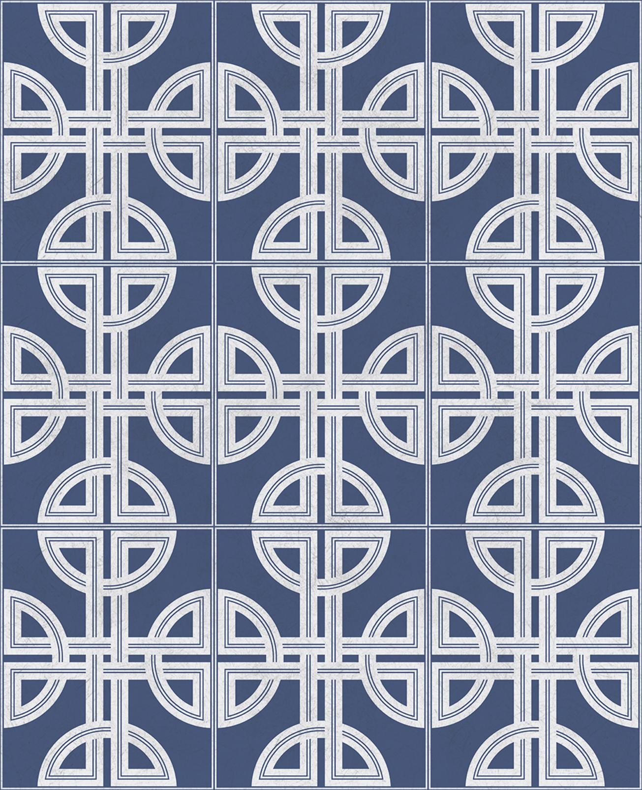 Asian Lattice Sky Wallpaper