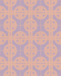 Asian Lattice Blush Wallpaper