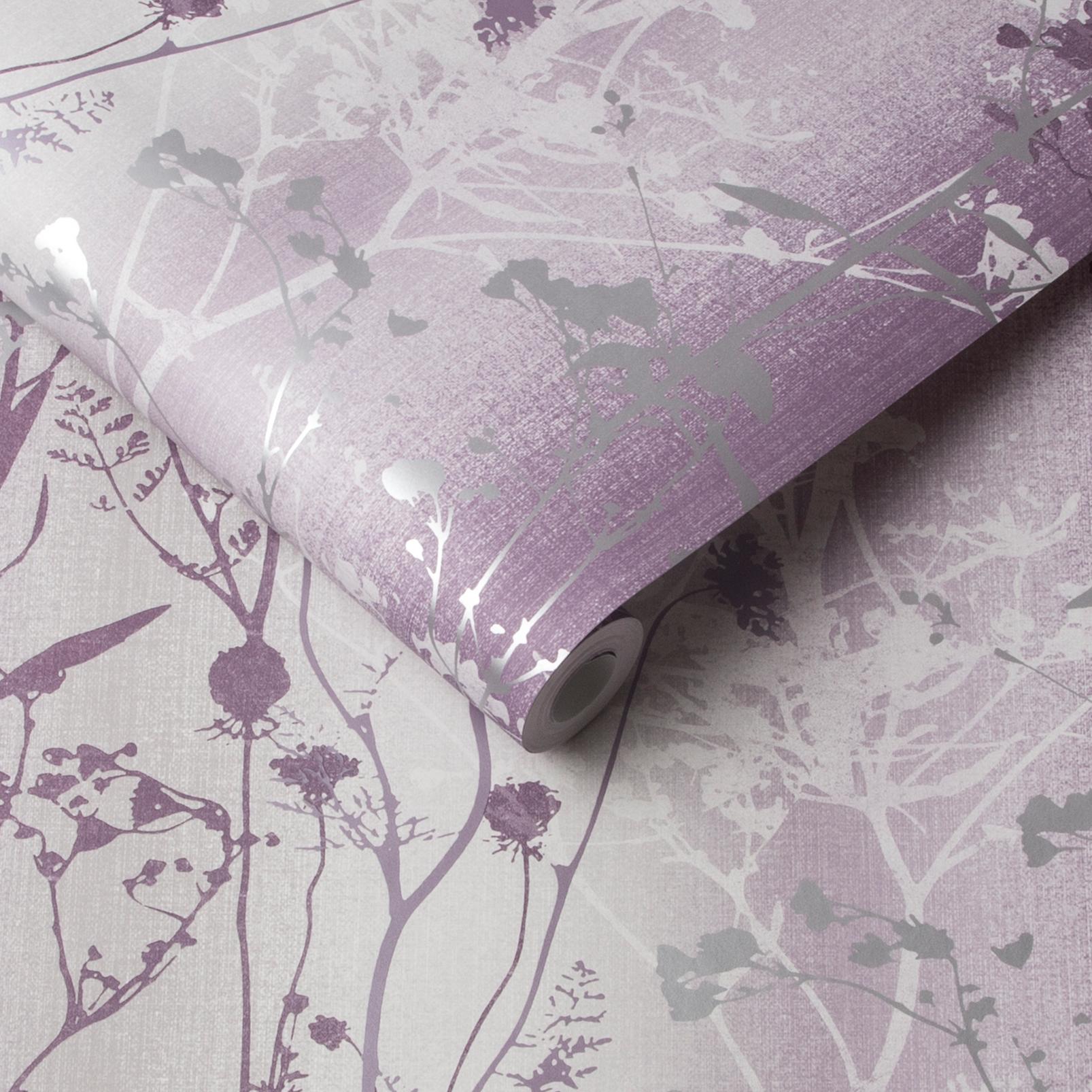 Wild Flower Plum Wallpaper