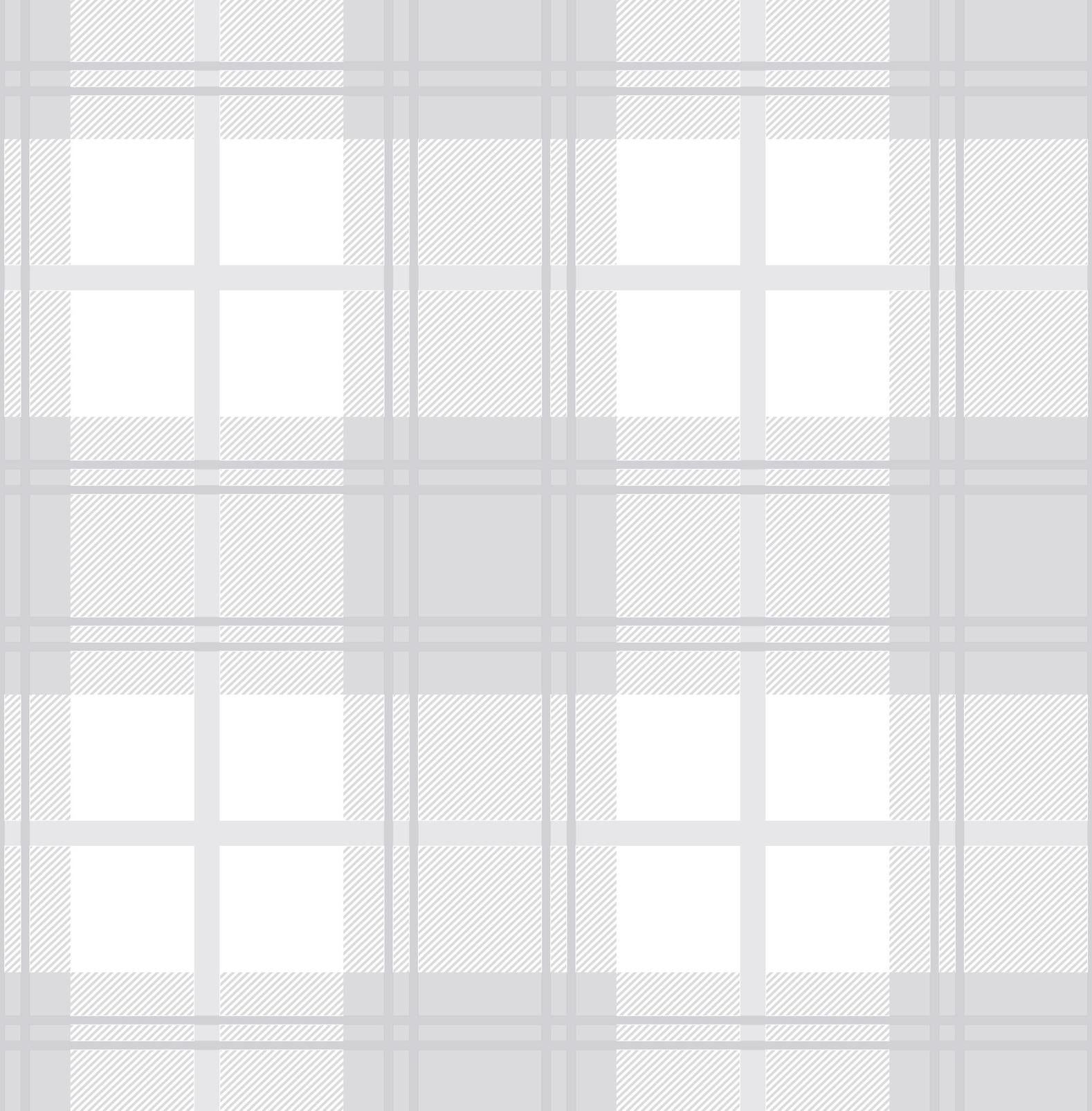 Tartan White Wallpaper