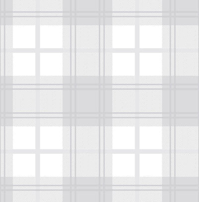 Tartan White Wallpaper