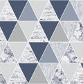 Reflections Blue Wallpaper
