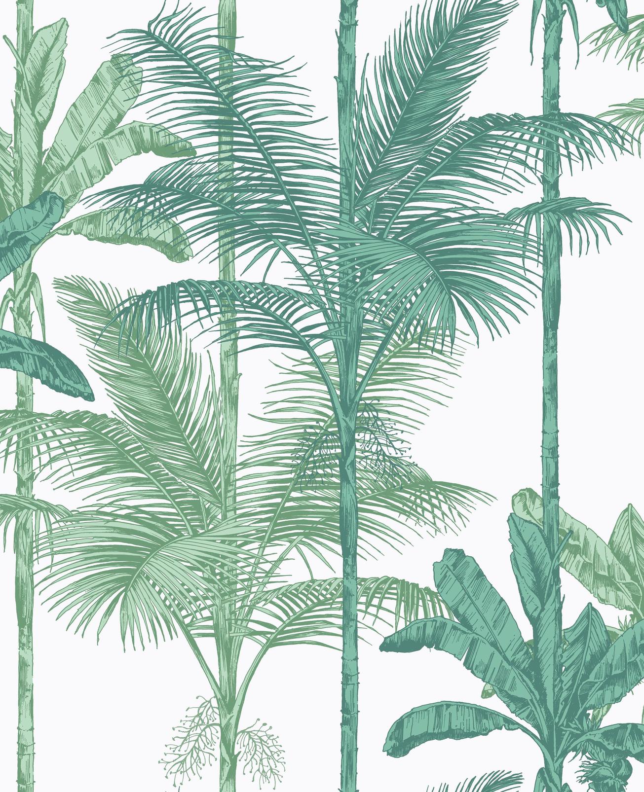 Jungle Luscious Green Wallpaper
