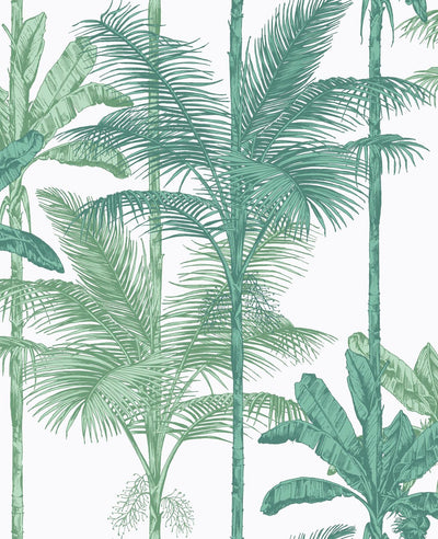 Jungle Luscious Green Wallpaper