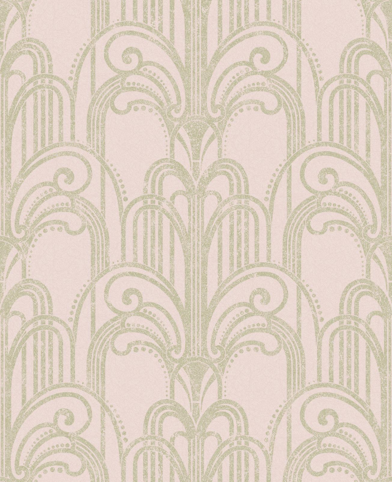Art Deco Blush Wallpaper