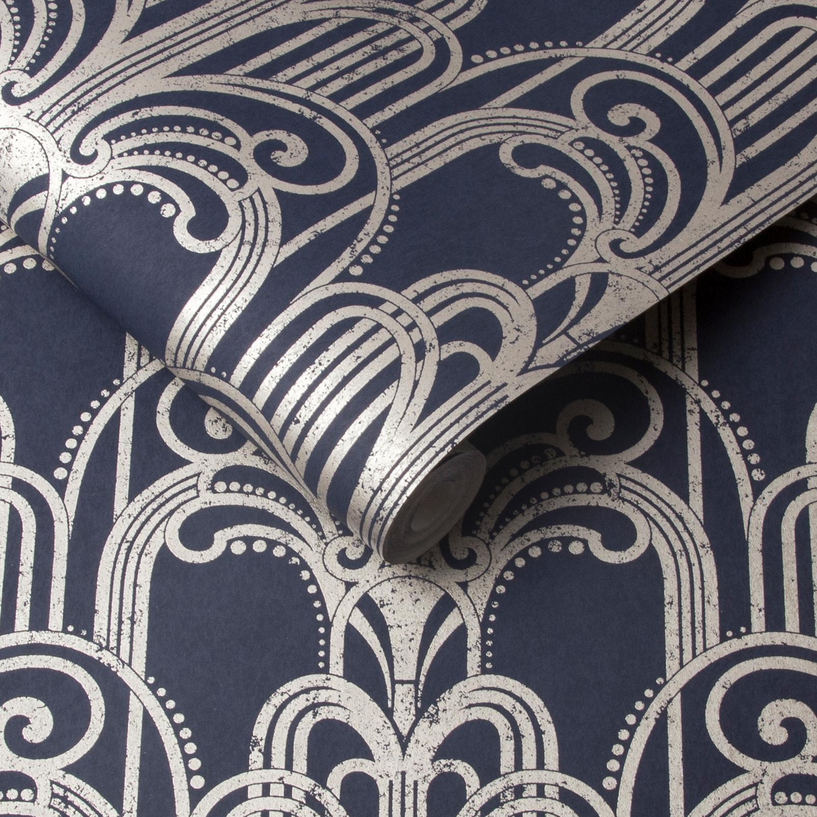 Art Deco Midnight Wallpaper