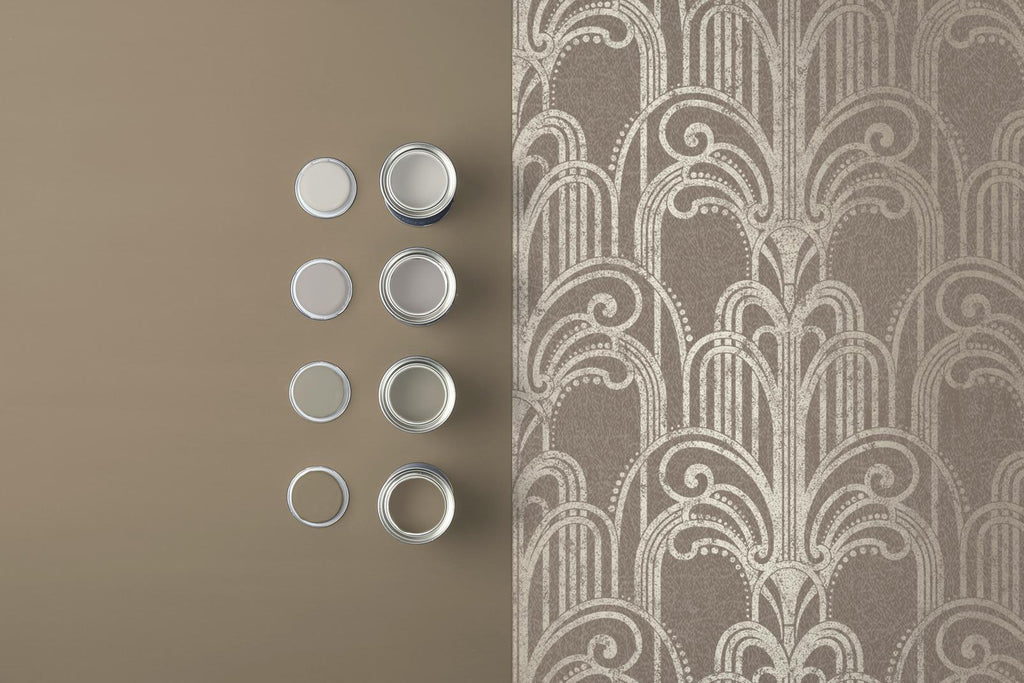 Art Deco Natural Wallpaper