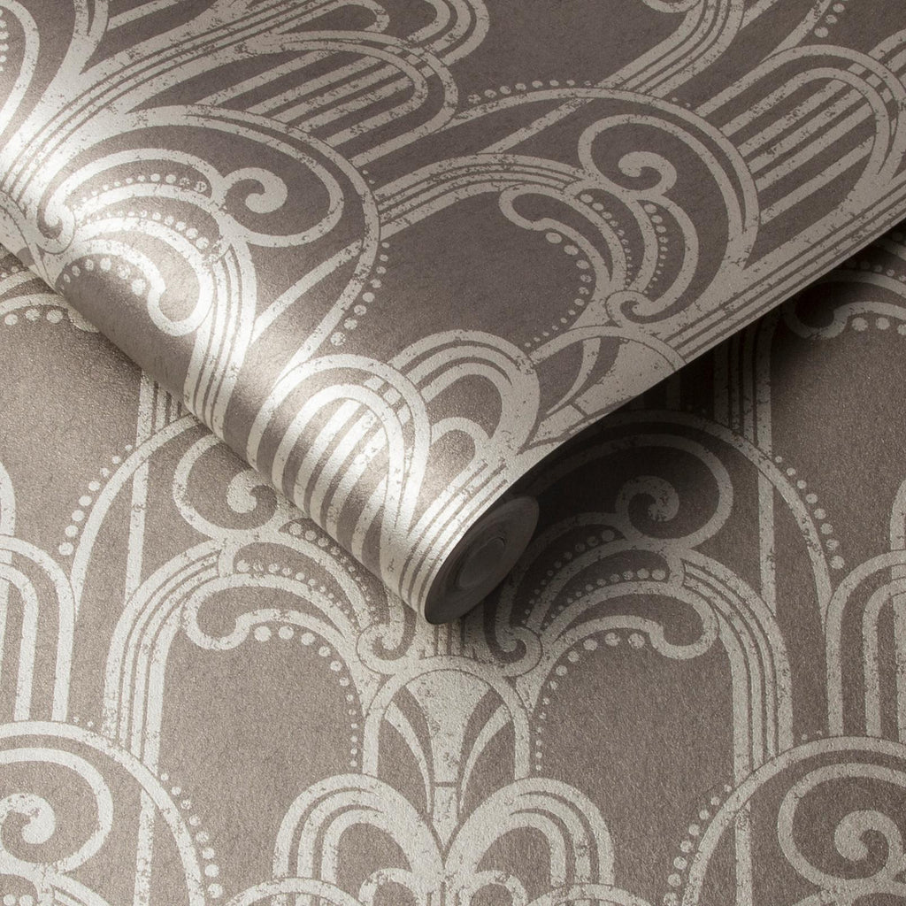 Art Deco Natural Wallpaper