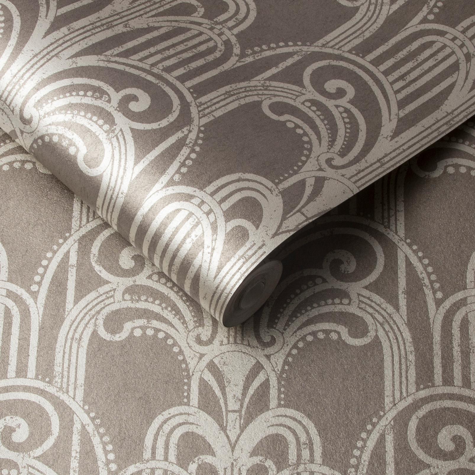 Art Deco Natural Wallpaper
