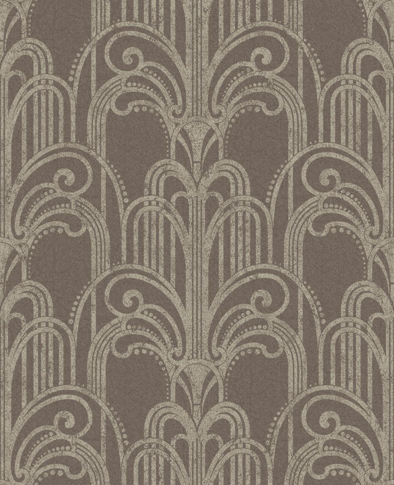 Art Deco Natural Wallpaper