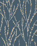 Floret Teal Wallpaper