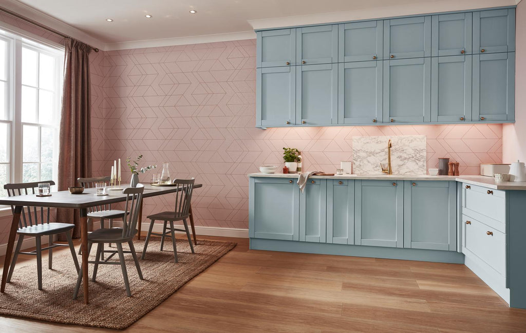Balance Blush & Rose Gold Wallpaper