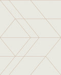 Balance White & Rose Gold Wallpaper