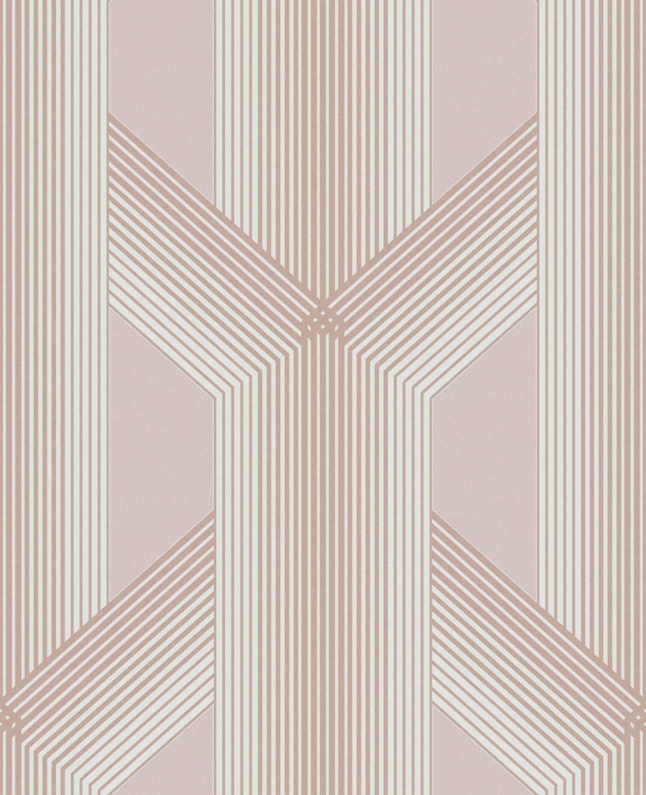 Lagom Geo Blush Wallpaper