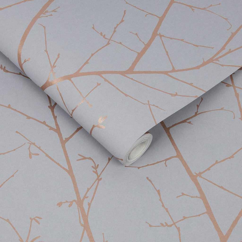 Boreas Soft Grey Wallpaper