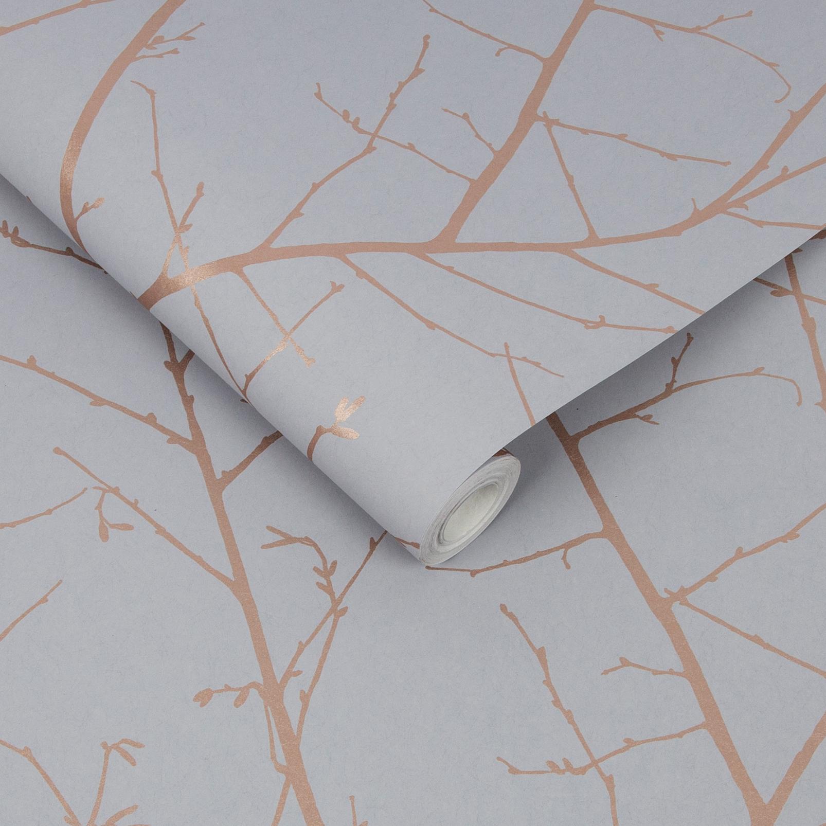 Boreas Soft Grey Wallpaper