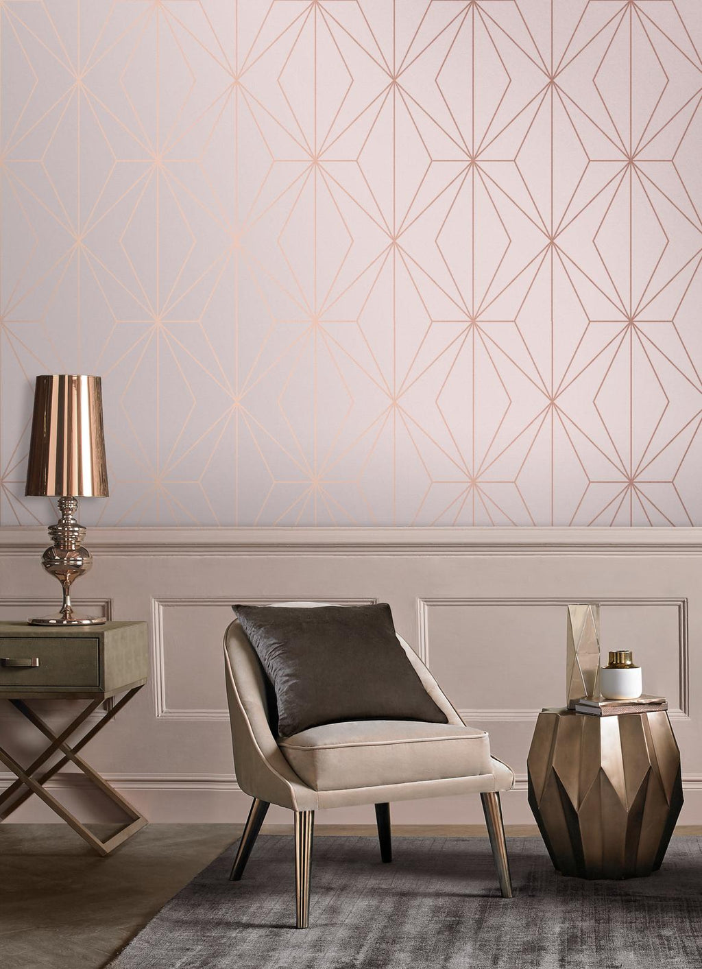 Harmony Blush Wallpaper