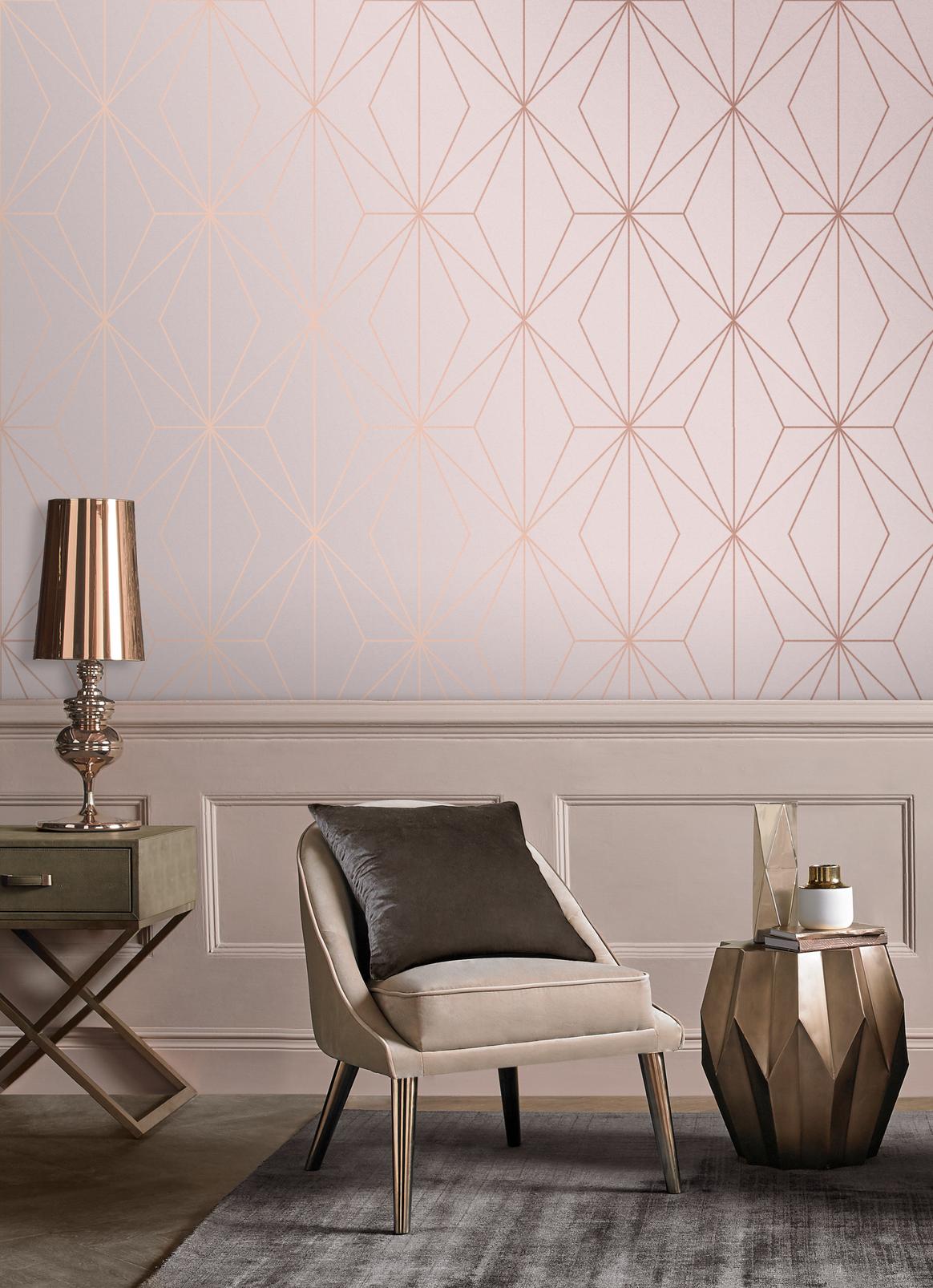 Harmony Blush Wallpaper