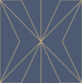 Harmony Navy Wallpaper