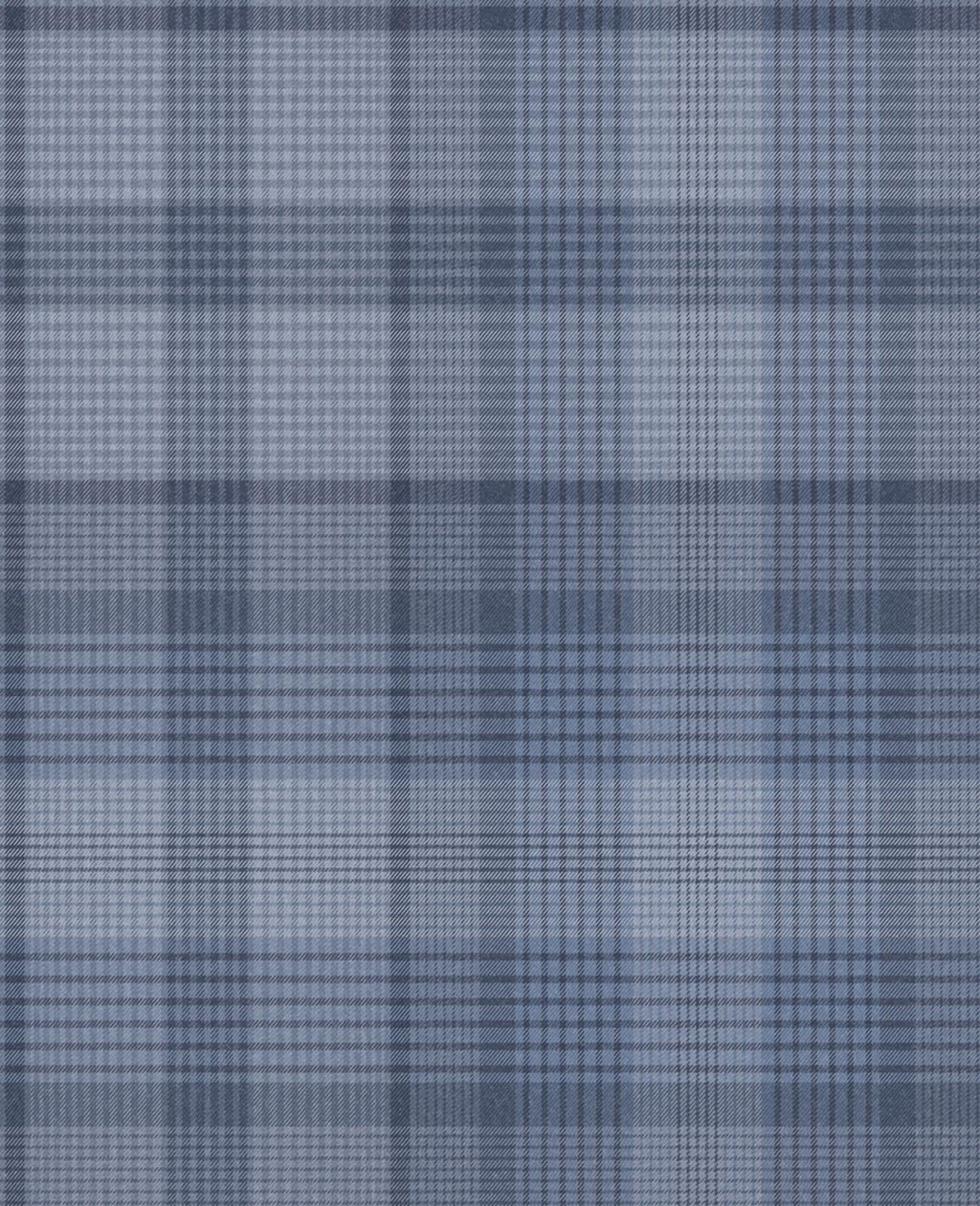 Heritage Plaid Blue Wallpaper
