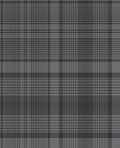 Heritage Plaid Charcoal Wallpaper