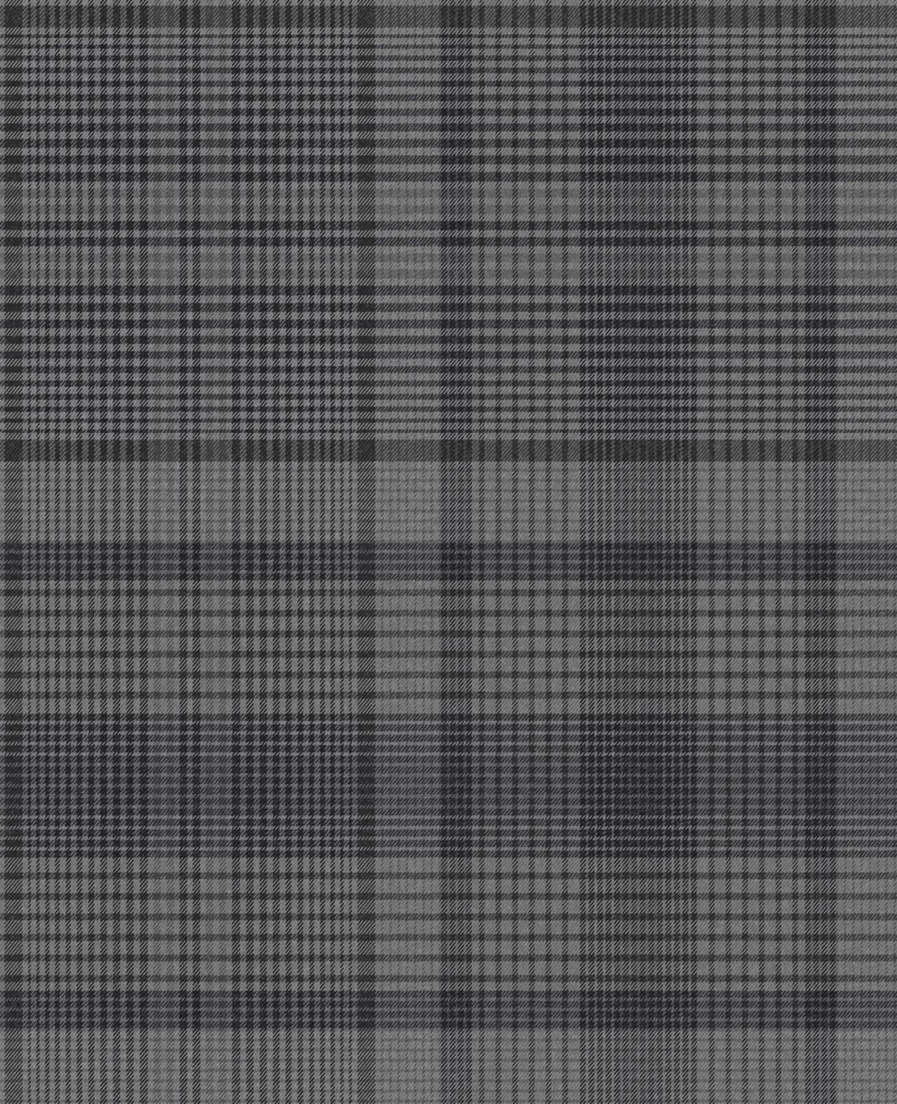 Heritage Plaid Charcoal Wallpaper
