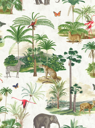 Tropique Zoo Wild Wallpaper