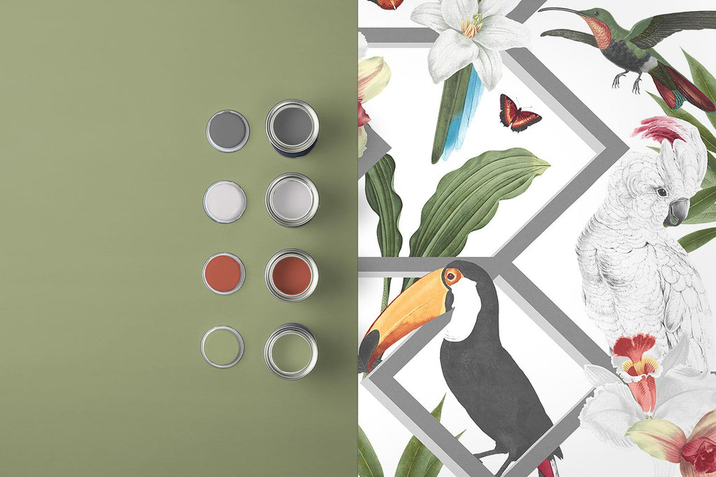 Perch White Wallpaper