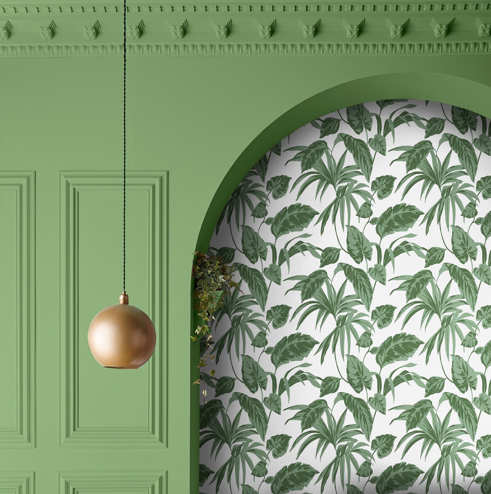 Palma Chalk Wallpaper