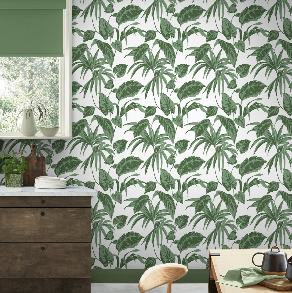 Palma Chalk Wallpaper