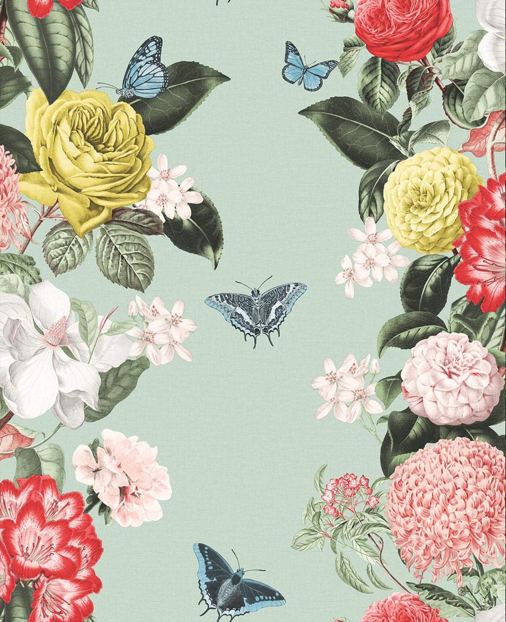 Bloomsbury Neo Mint Wallpaper