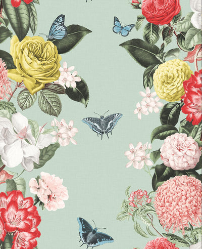 Bloomsbury Neo Mint Wallpaper