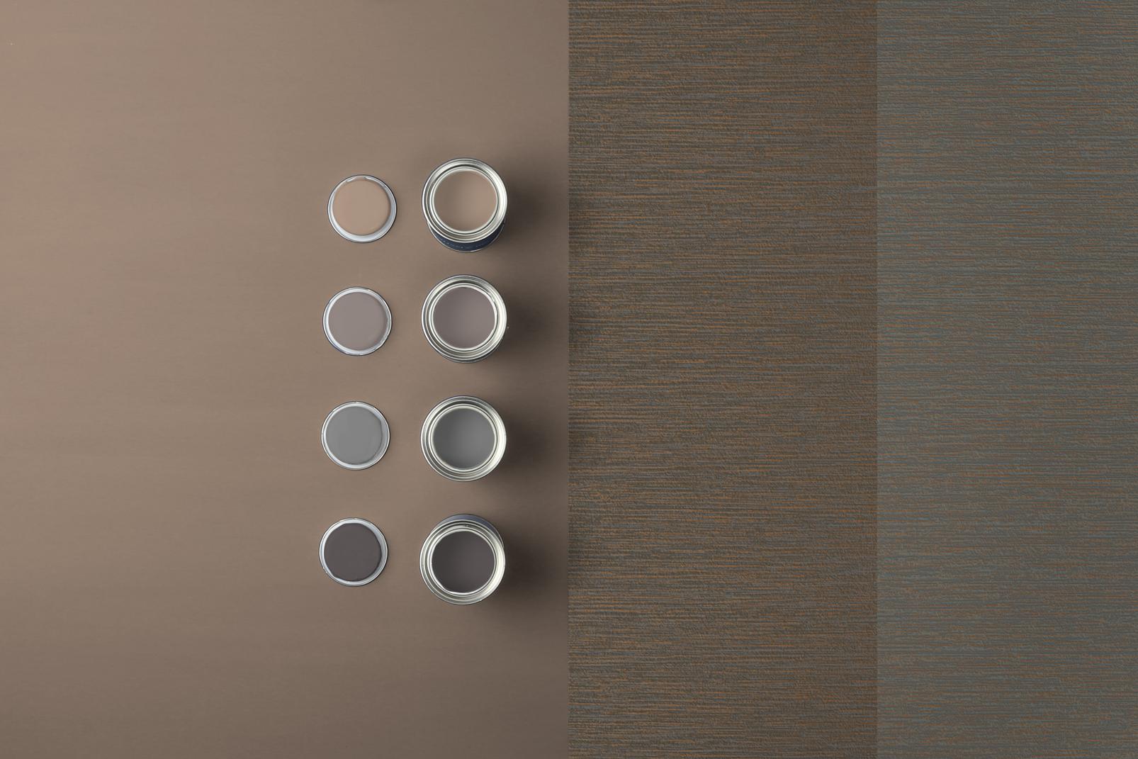 Atelier Stripe Bronze Wallpaper