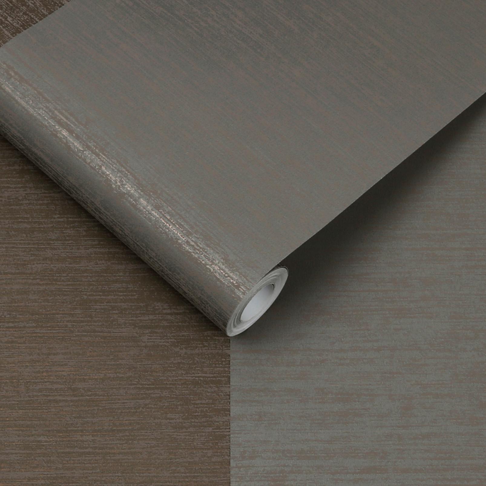 Atelier Stripe Bronze Wallpaper