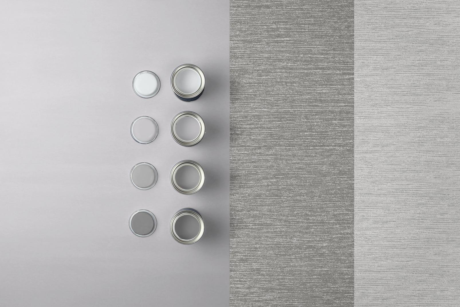 Atelier Stripe Slate Wallpaper