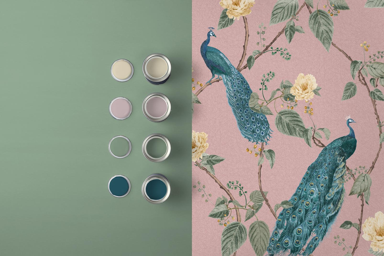 Resplendence Blush Wallpaper