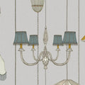 Drawing Room Grey Wallpaper