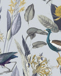 Glasshouse Soft Grey Wallpaper
