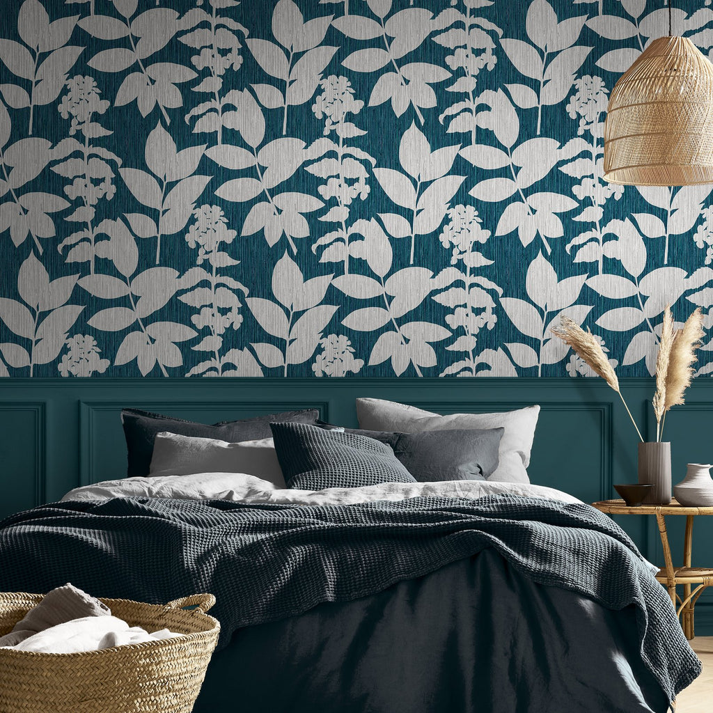 Aspen Teal Wallpaper