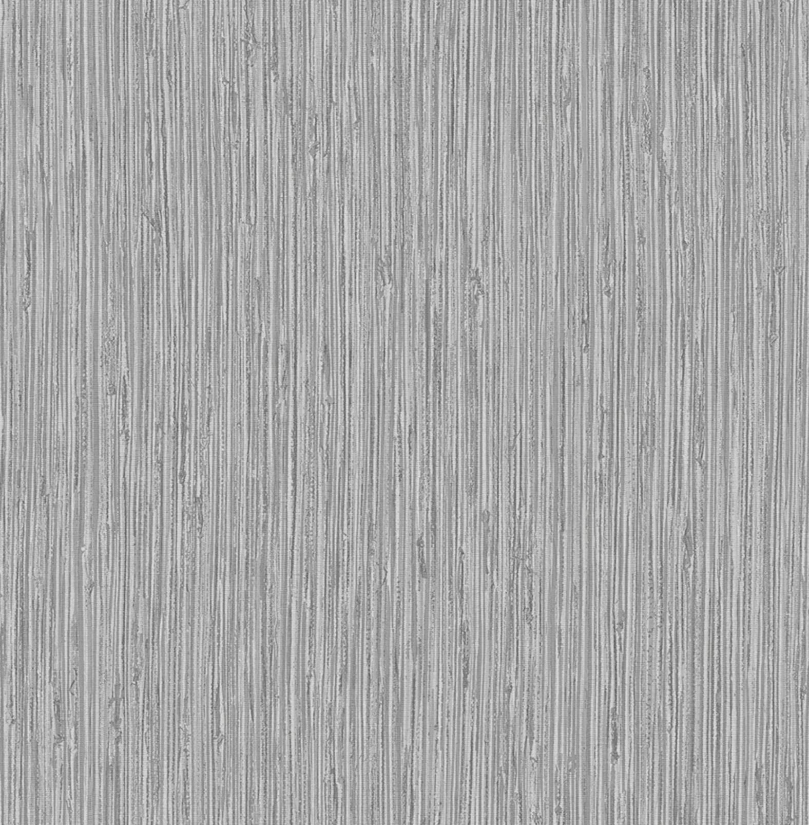 Grasscloth Texture Grey Wallpaper