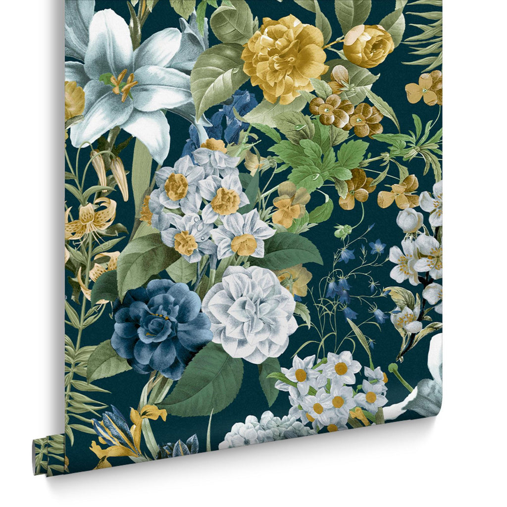 Glasshouse Flora Wallpaper