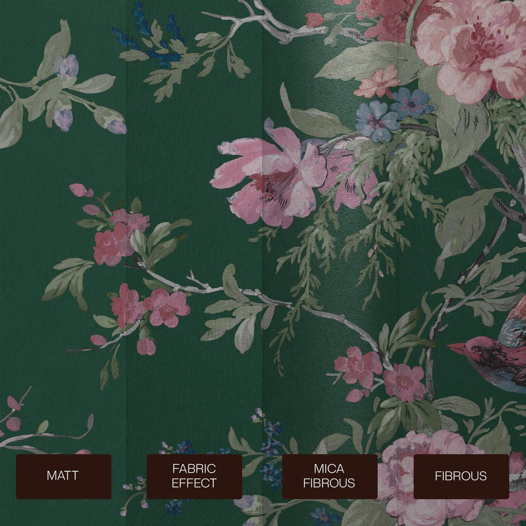 Venetian Floral Verde Bespoke Mural