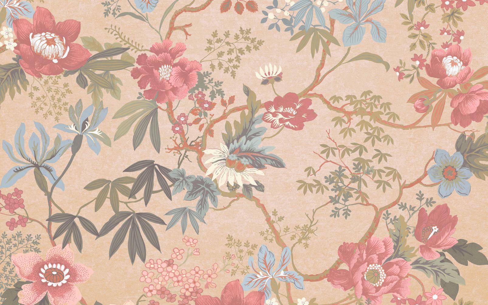 Kimono Blush Bespoke Mural