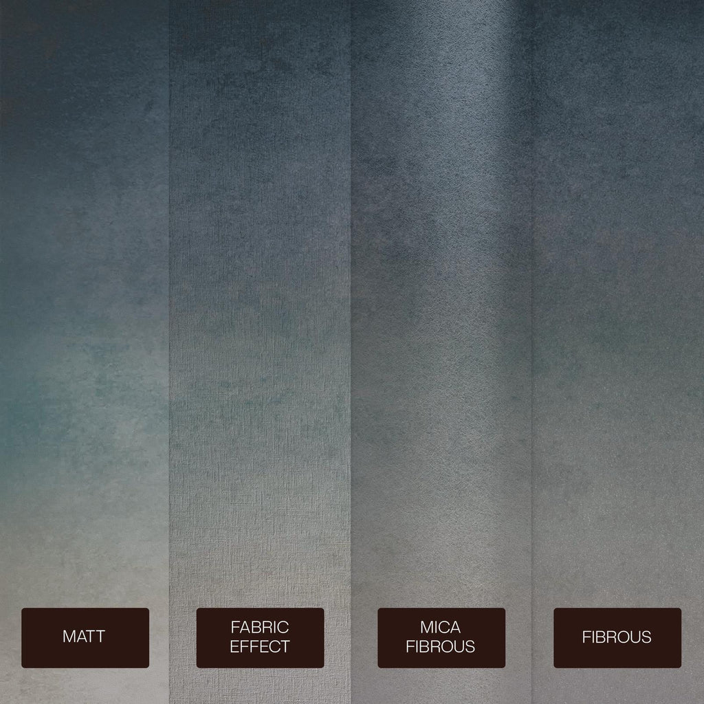 Ink Blue Ombre Bespoke Mural