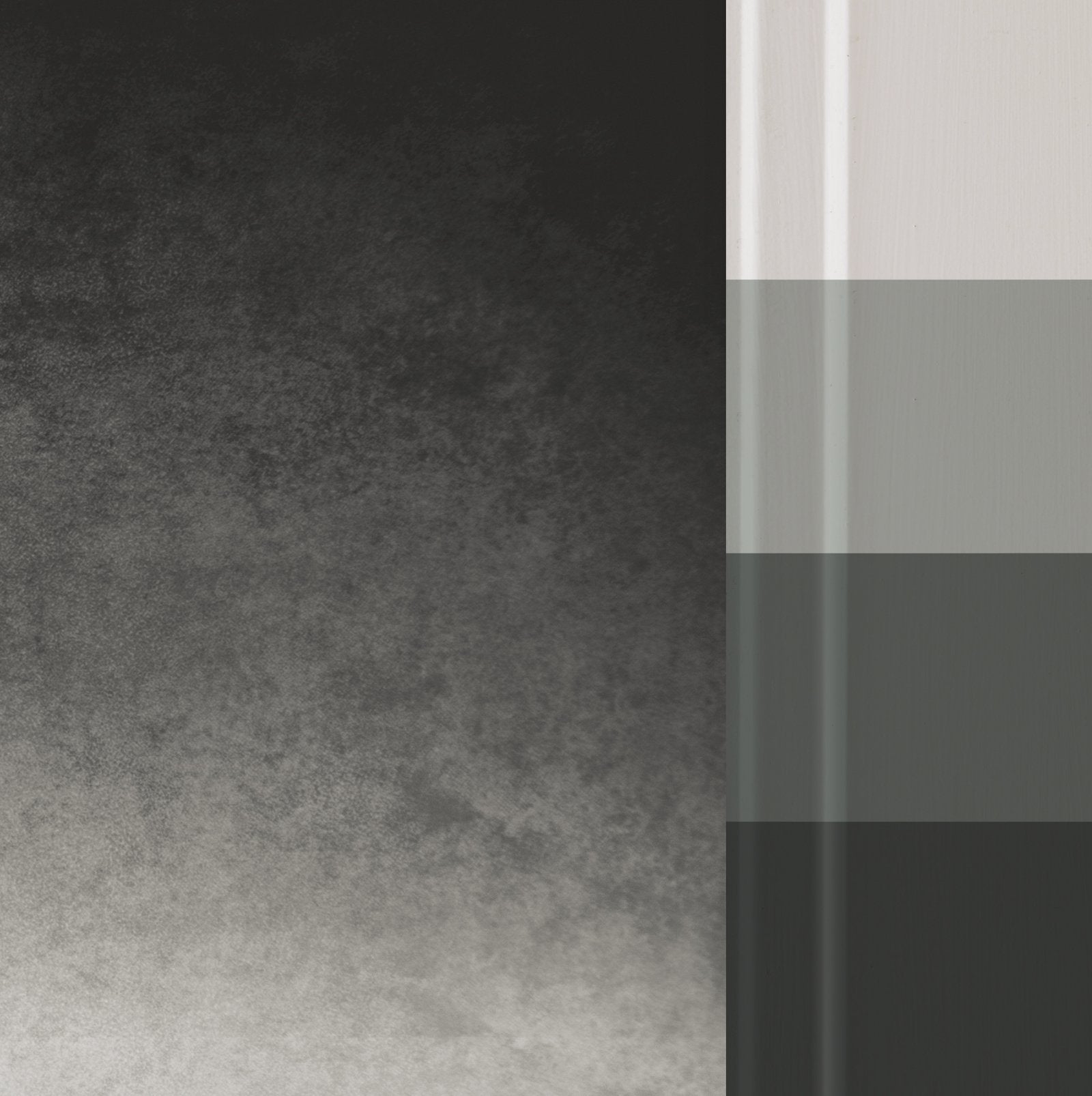 Ink Anthracite Ombre Bespoke Mural