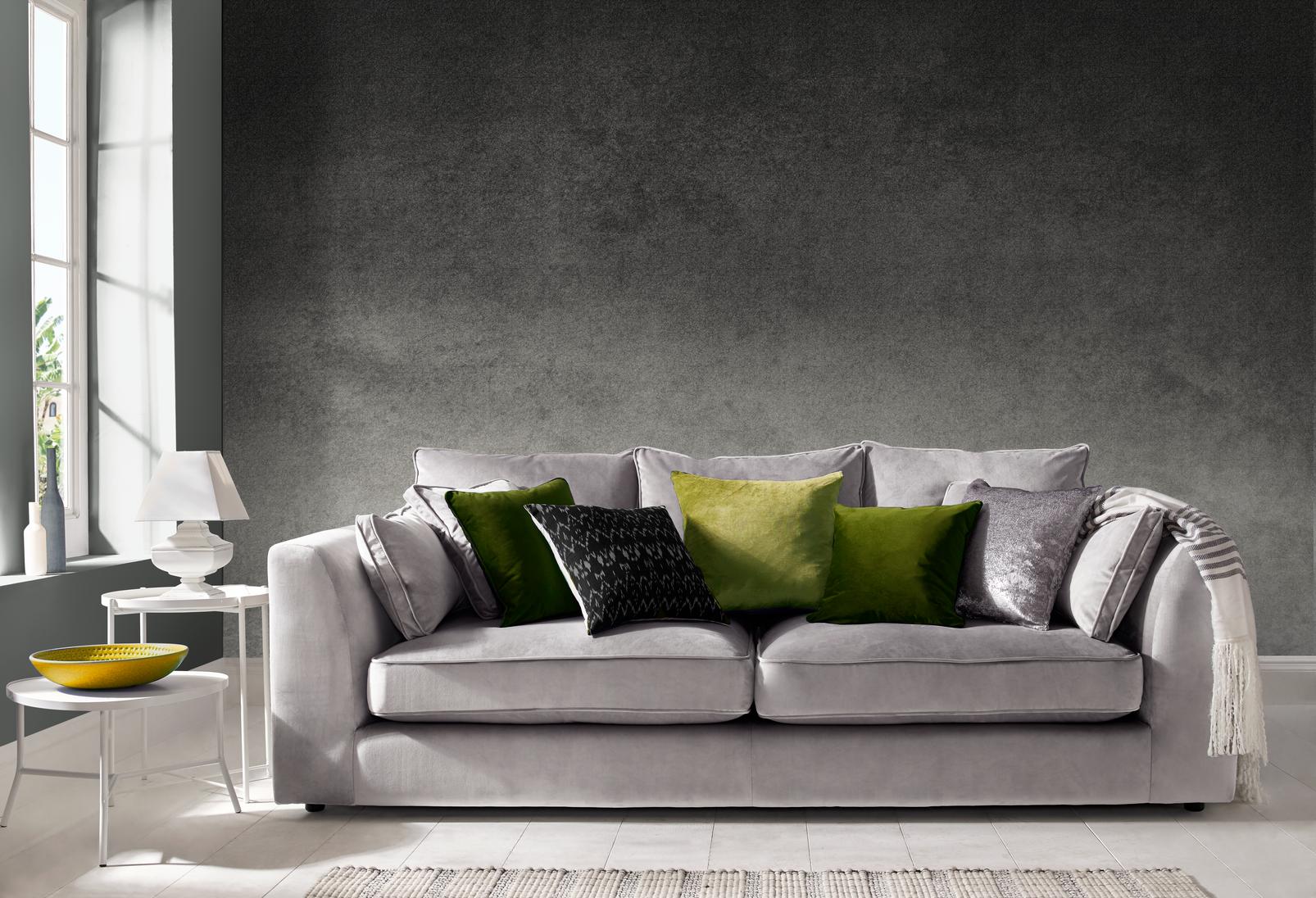 Ink Anthracite Ombre Bespoke Mural