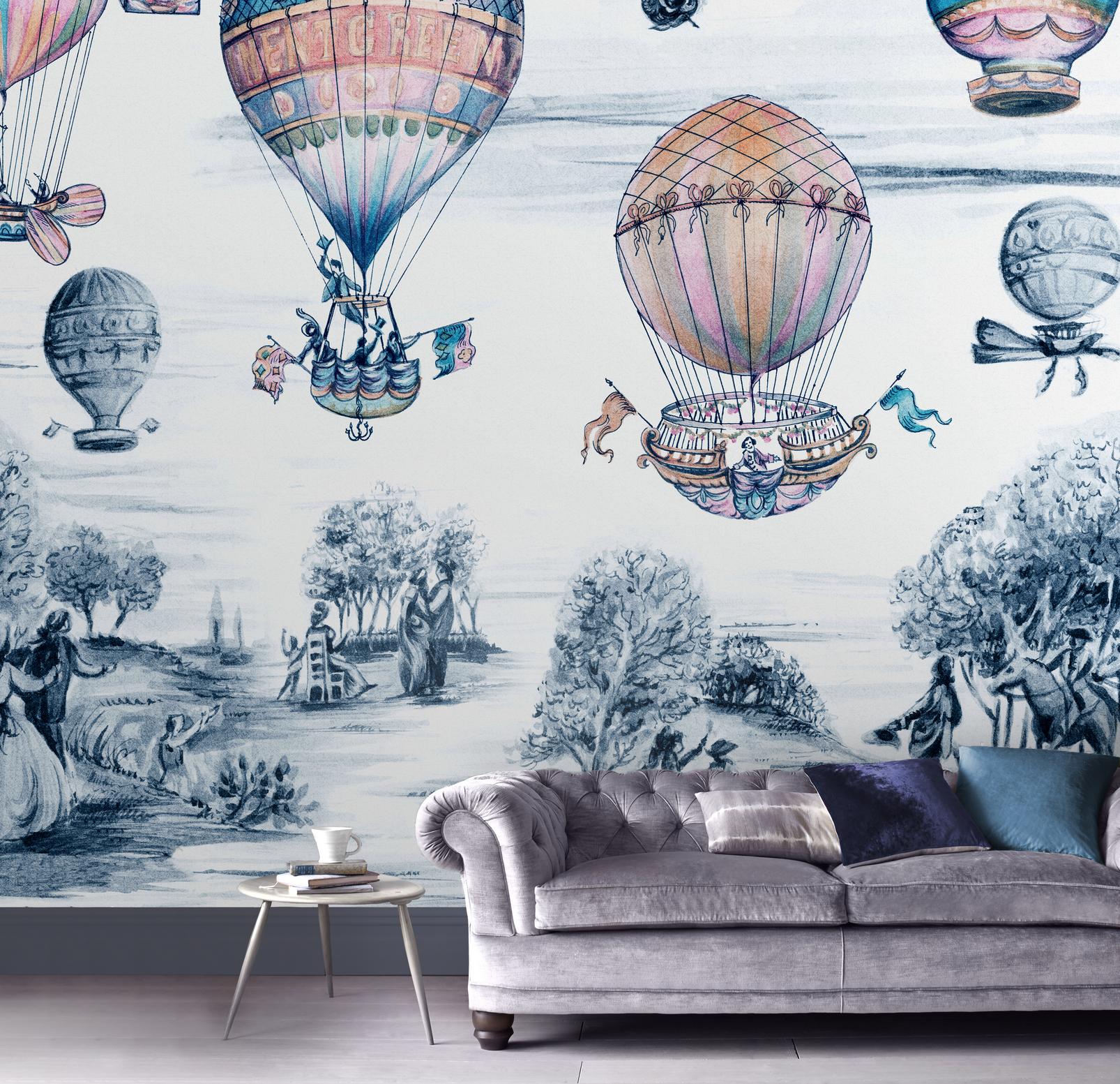 Deep Sky Balloon Race Bespoke Mural