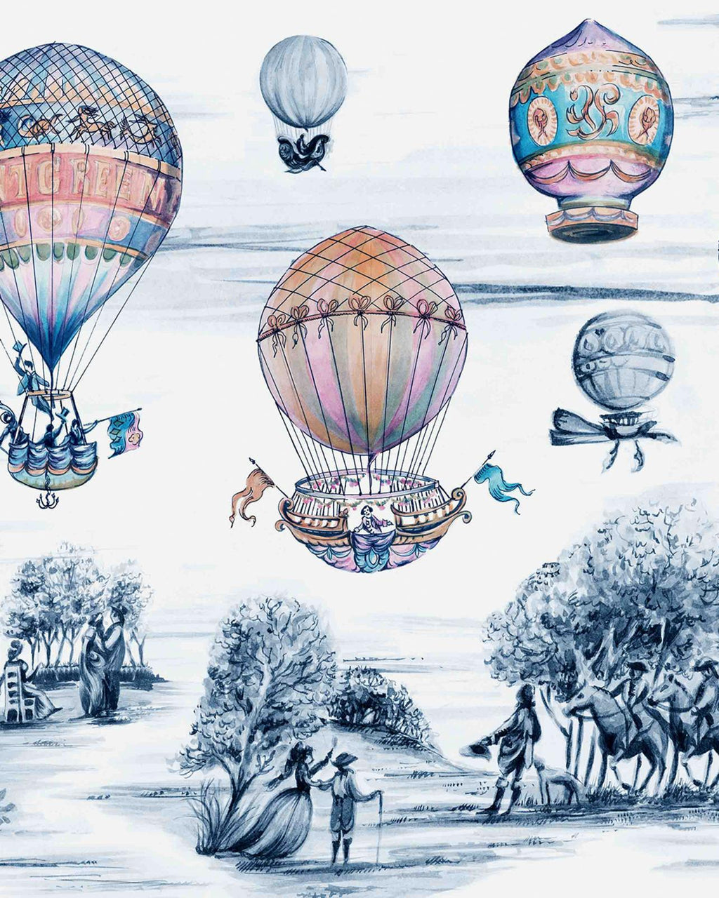 Deep Sky Balloon Race Bespoke Mural